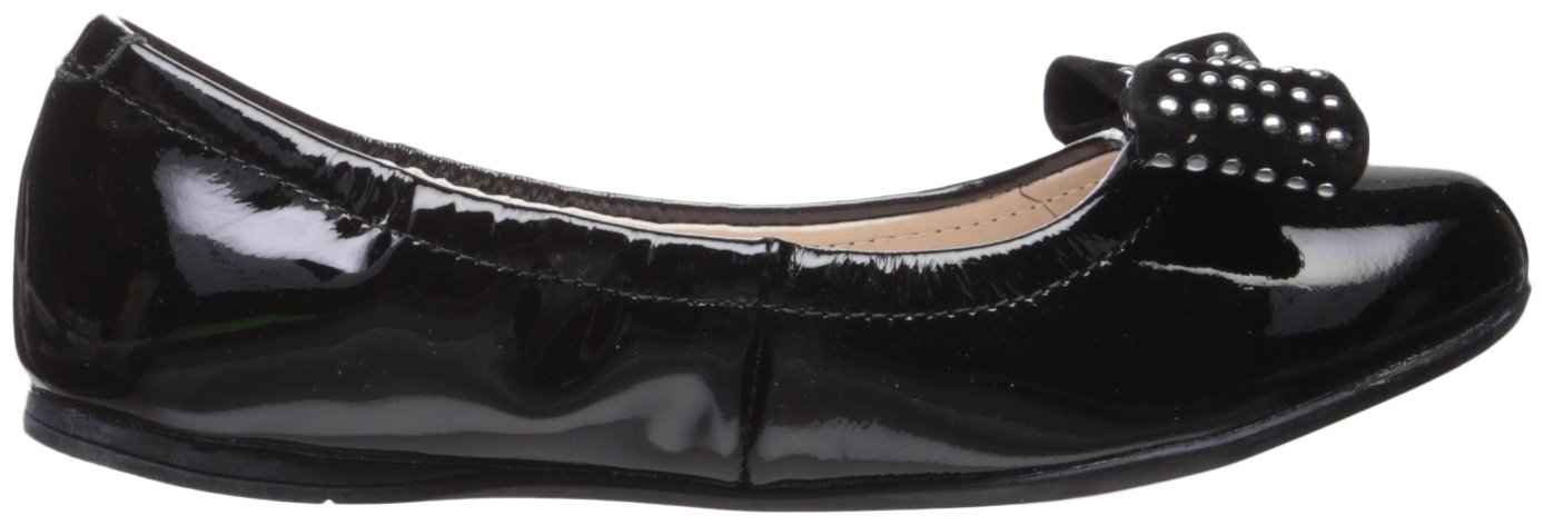 Girl's Ivana Ballet Flat Shoes - Black | Comfortable & Stylish for Dance, School & Casual Wear