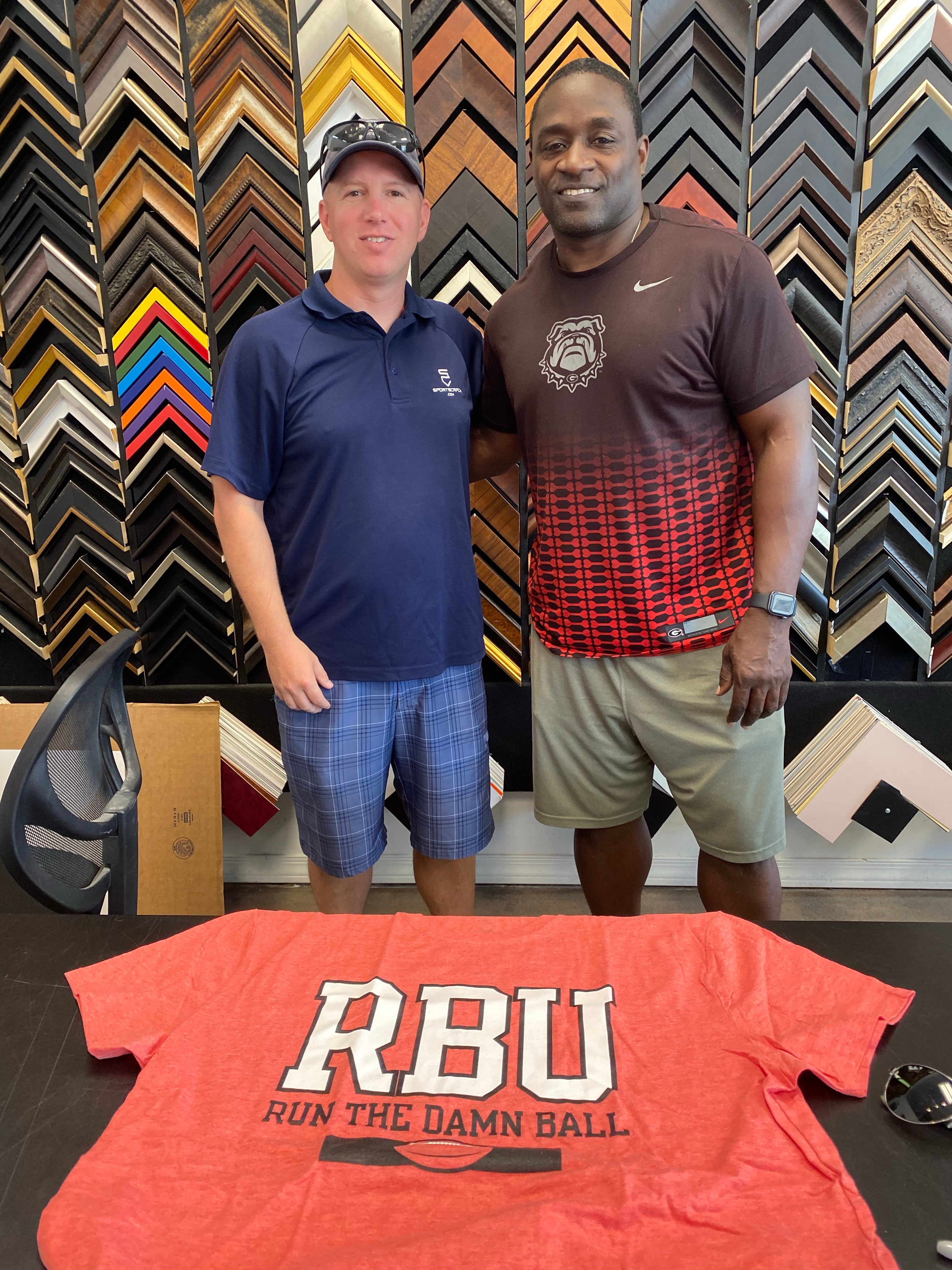 RBU Run the Damn Ball Shirt - Funny Football Fan T-Shirt for Men & Women - Perfect for Game Day, Tailgating & Sports Events