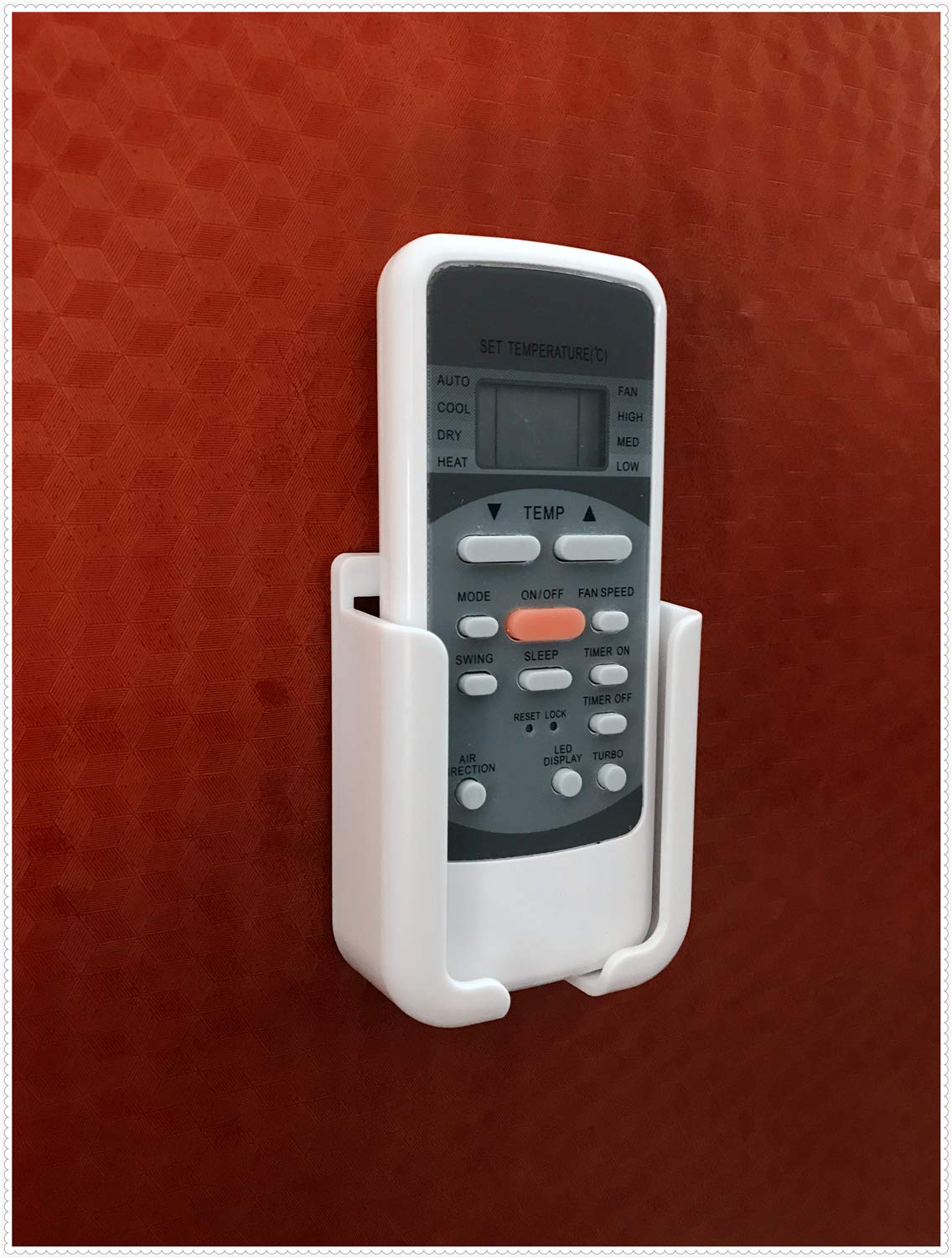 Ecox Line Air Conditioner Remote Control Holder Replacement - Compatible with Ecox AC Units (Holder Only) - Perfect for Living Room, Bedroom & Office Organization