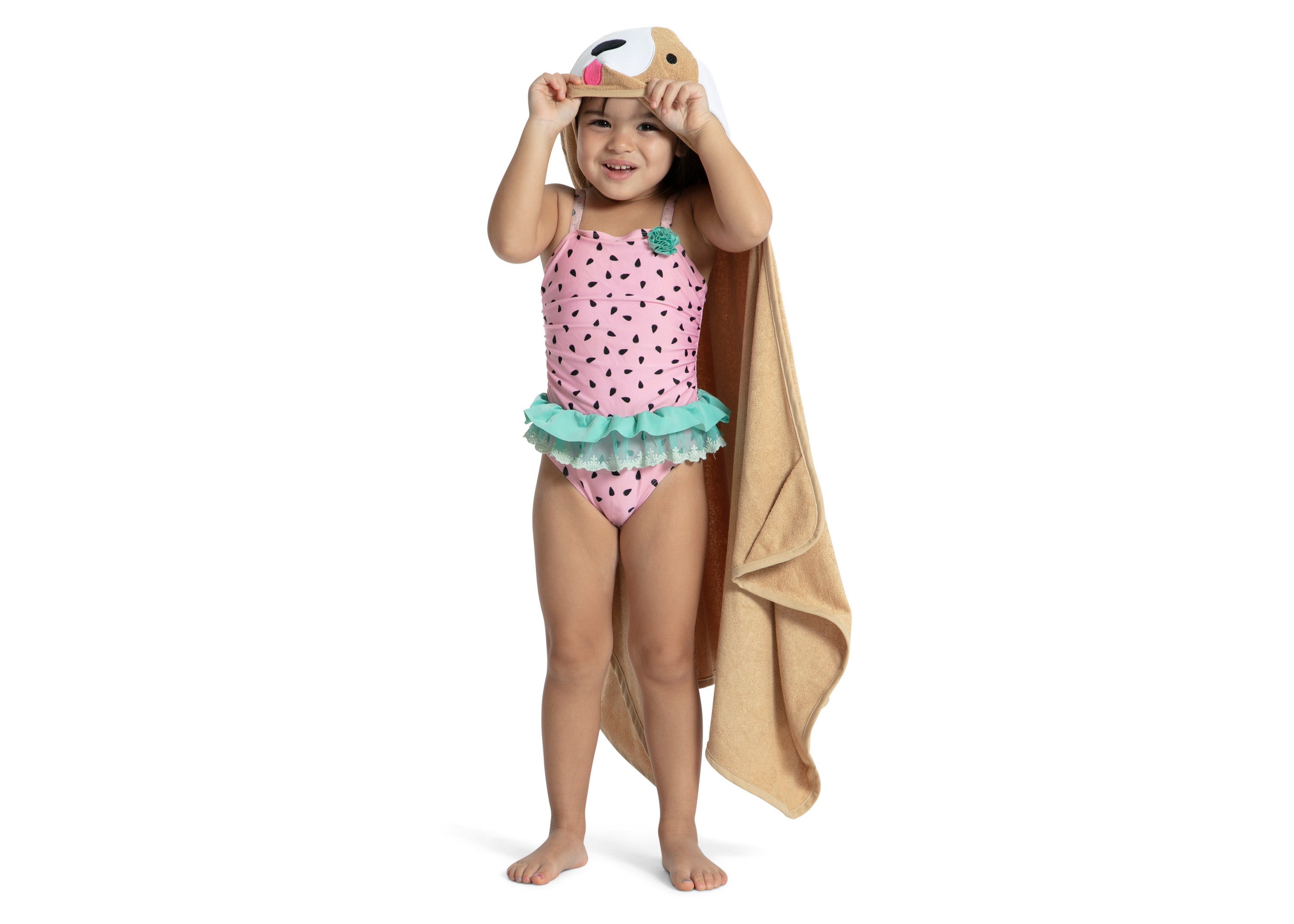 Soft Kids Hooded Bath Towel with Pockets - Absorbent Cotton Baby Towel for Boys & Girls - Perfect for Swimming, Beach, Bath Time & After Shower