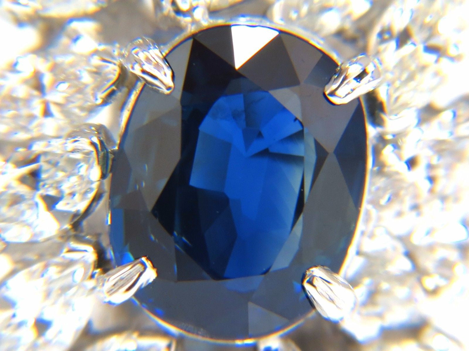 GIA Certified 11.16 Carat Natural Royal Blue Sapphire Diamond Earrings in Platinum - Perfect for Weddings, Anniversaries & Special Occasions