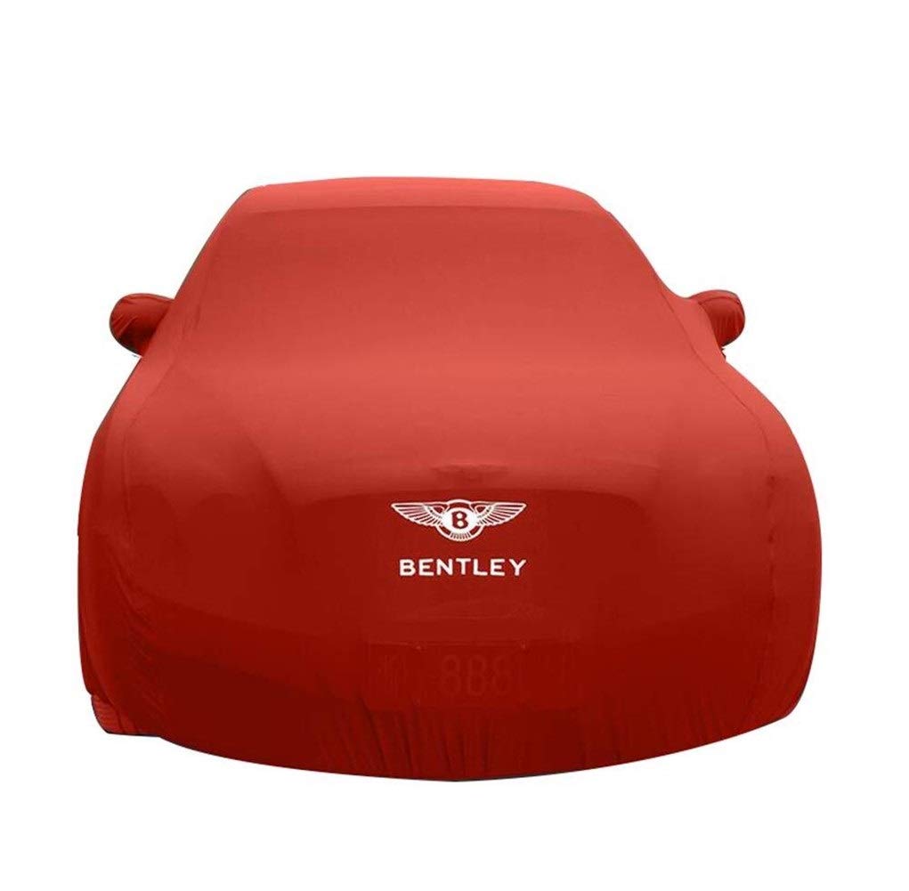 Premium High-Elastic Car Cover for Bentley Mulsanne, Continental, Flying Spur, Speed, GT & GTC Series - Black Weatherproof Protection - Perfect for Indoor/Outdoor Storage & Travel Protection