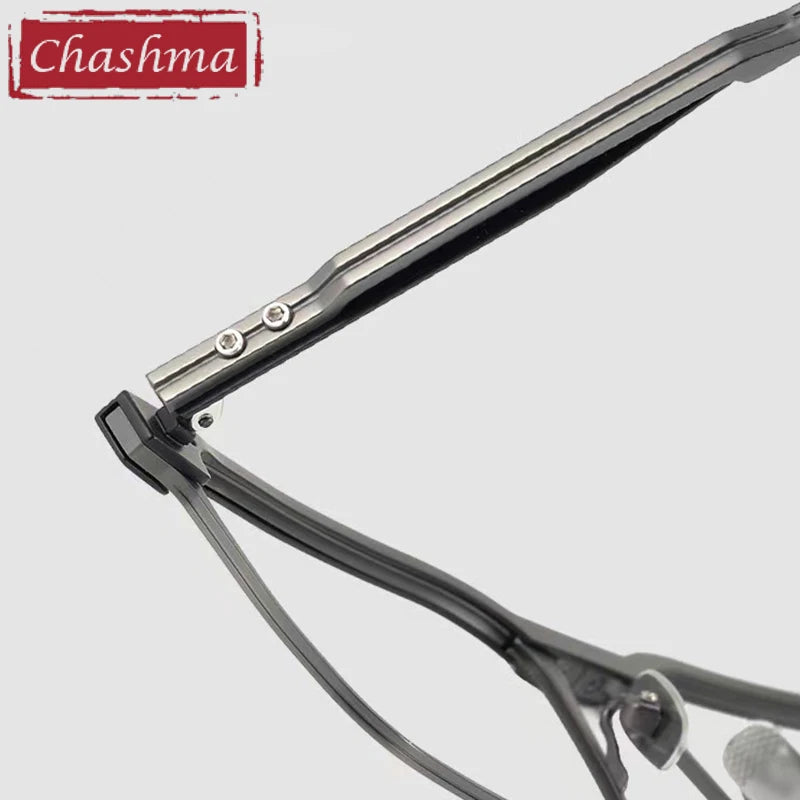 Stylish Men's Full Rim Square Acetate Titanium Eyeglasses Frame - Lightweight & Durable for Work, Reading & Everyday Wear (Model 151)