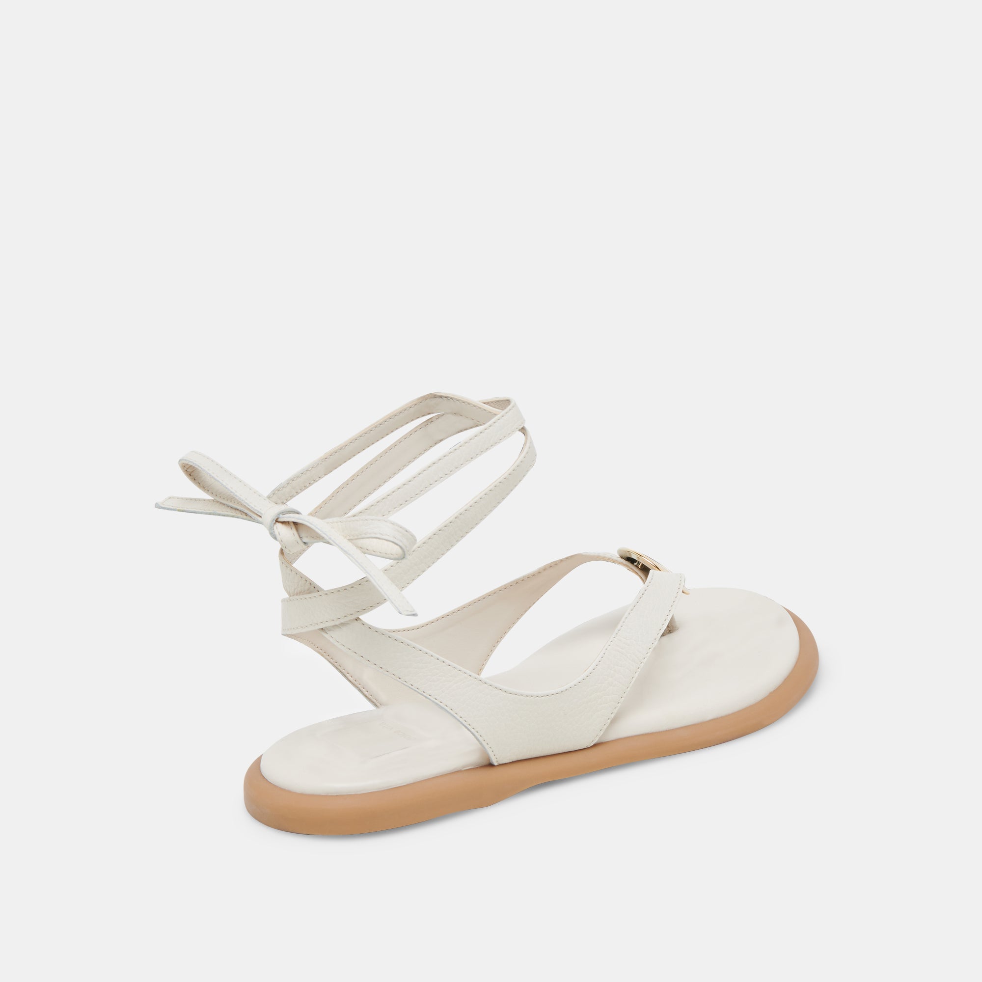 Judy Sandals Women's Bone Leather Casual Comfortable Slip-On Shoes for Summer Beach Walking and Outdoor Activities