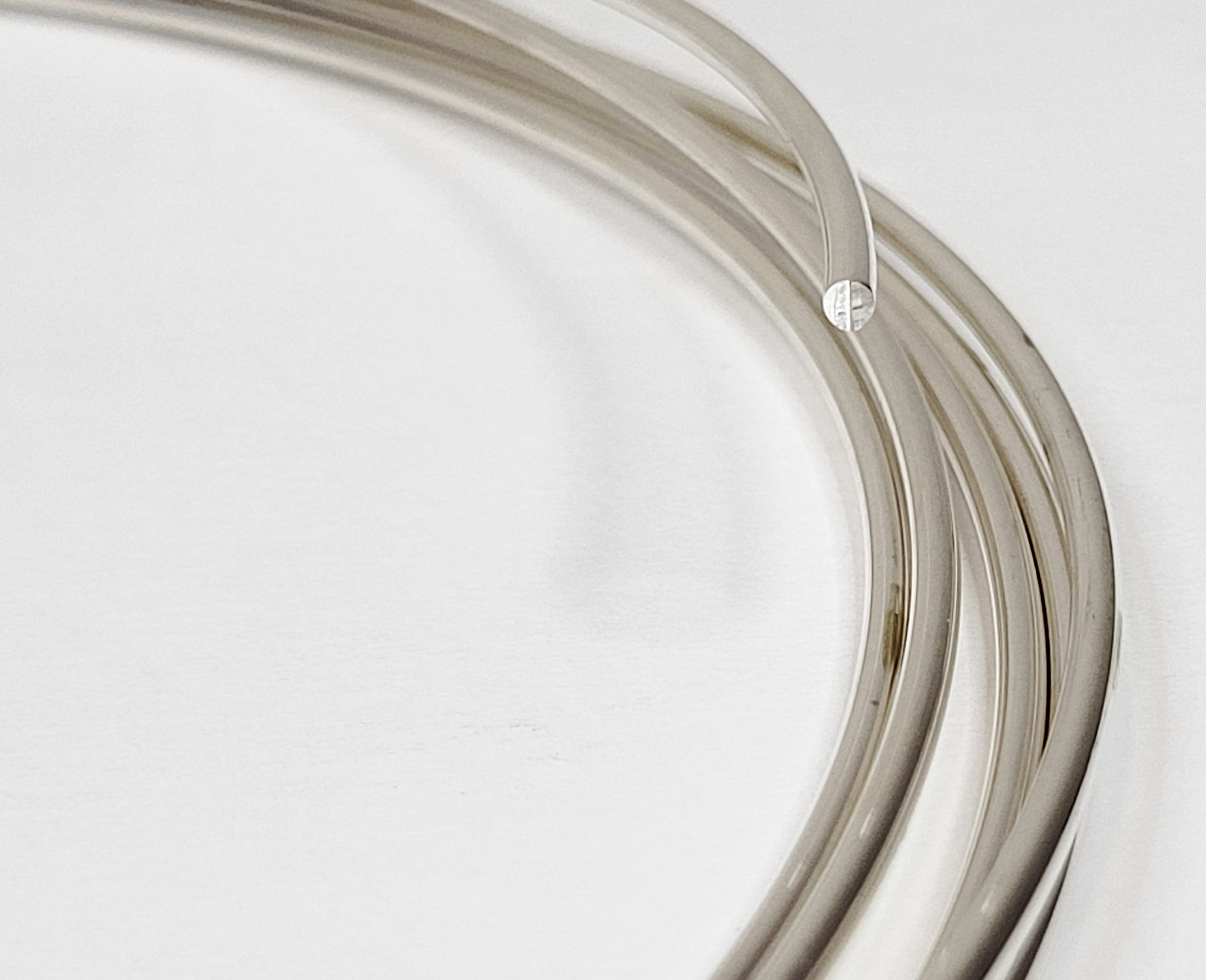 12 Gauge Round Dead Soft 925 Sterling Silver Wire - 4 Feet Jewelry Making Supplies for DIY Bracelets, Necklaces & Rings - Premium Craft Wire for Beading & Wire Wrapping Projects