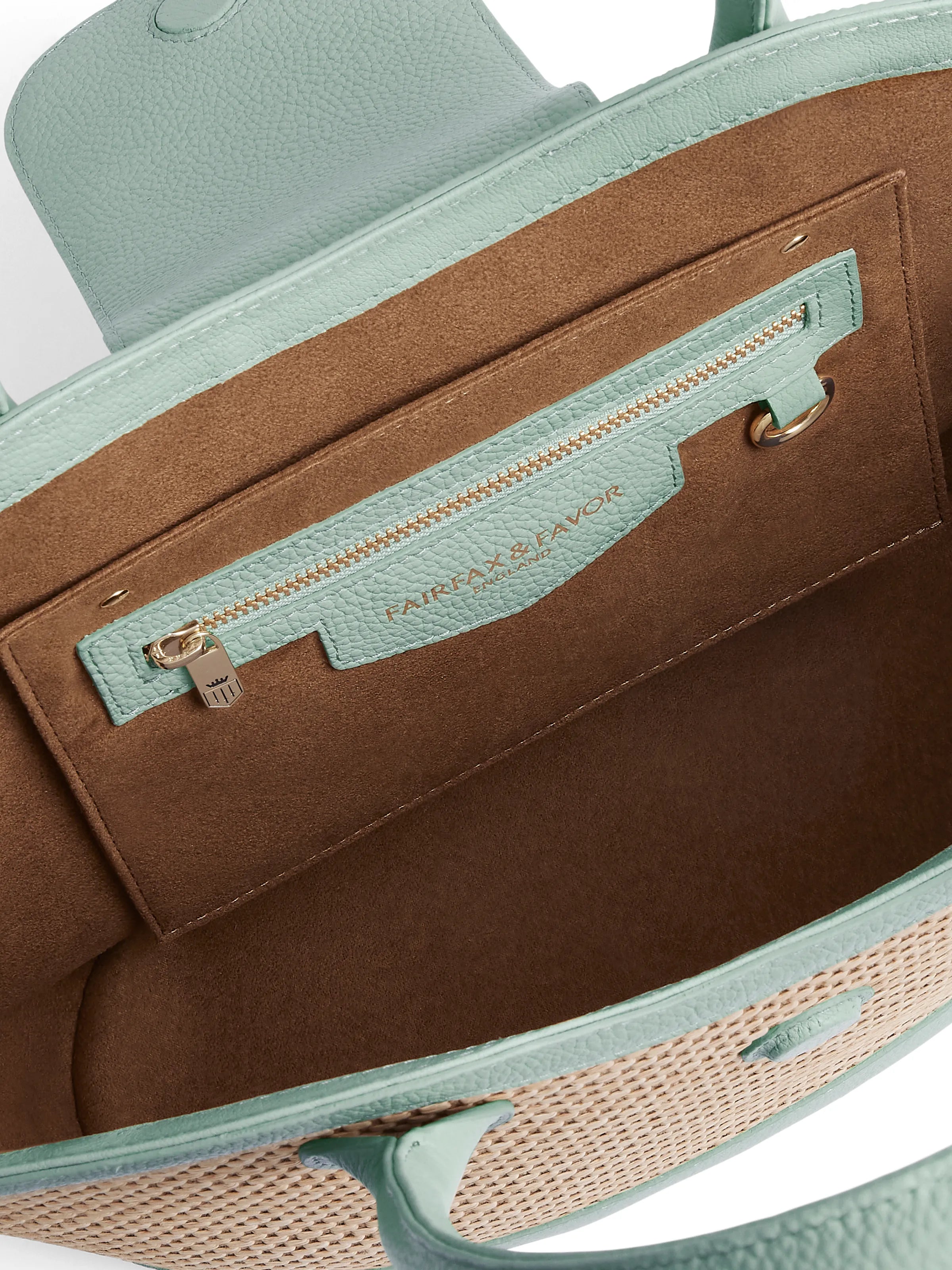 Windsor Woven Basket Bag - Mint Green Handmade Rattan Tote for Beach, Picnic & Summer Outfits | Eco-Friendly & Stylish