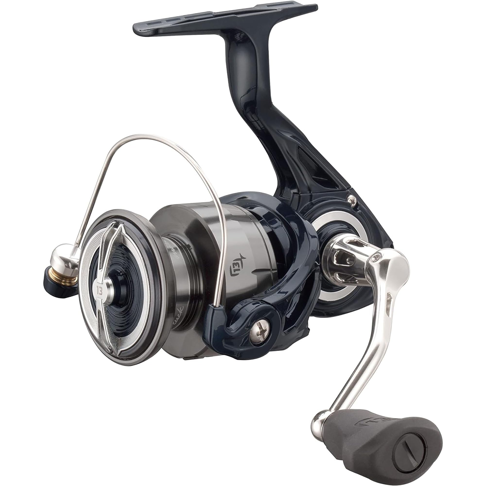 13 Fishing Aerios Spinning Reel - 6.2:1 Gear Ratio for Freshwater & Saltwater Fishing - Perfect for Bass, Trout, and Inshore Fishing