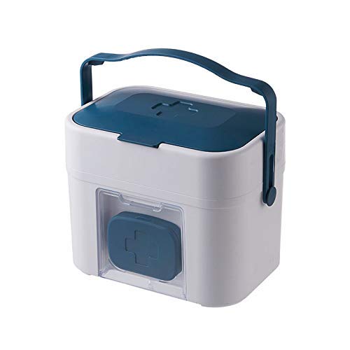 JORSION Portable First Aid Kit - Blue for Home & Travel