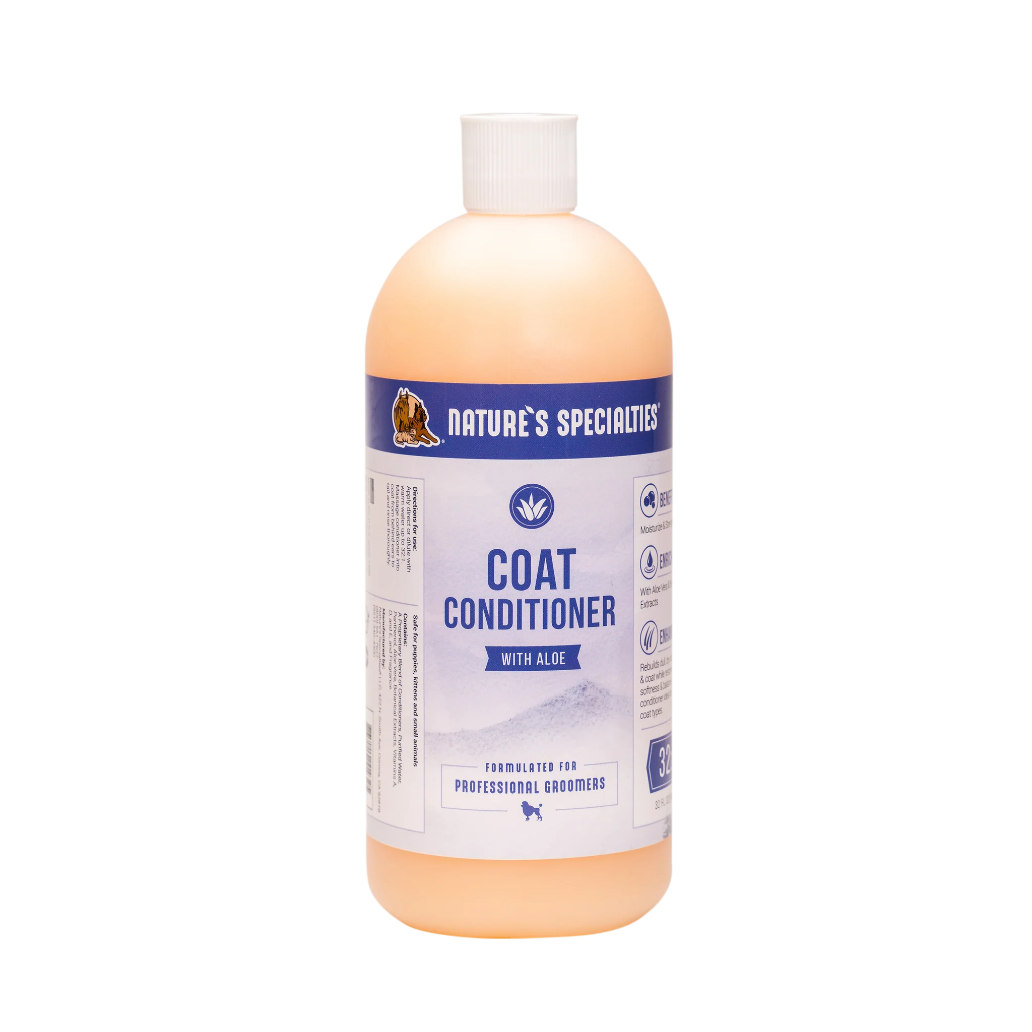 Premium Dog & Cat Coat Conditioner - Natural Formula for Shiny, Healthy Fur | Ideal for Grooming & Daily Care at Home