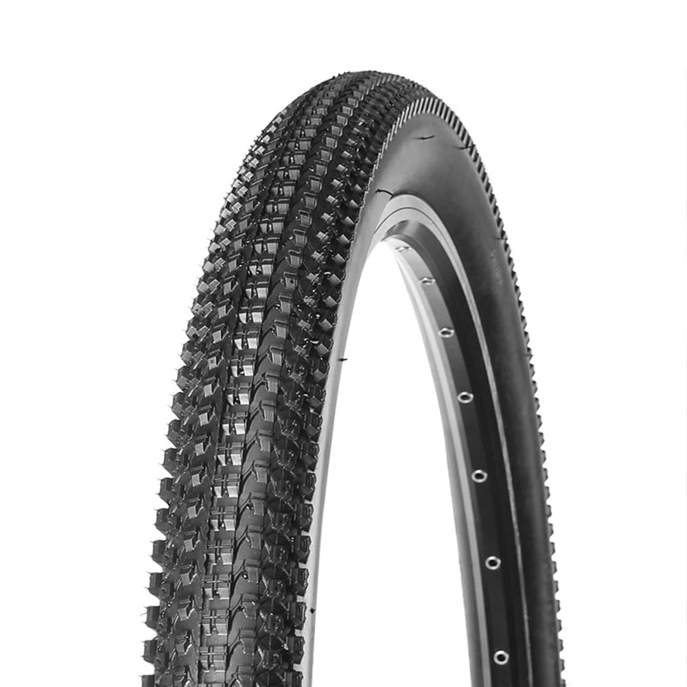 Premium NIKJEBDF Replacement Bike Tires - 27 x 1.25 Inch & 26 x 1.95 Inch MTB Mountain Hybrid Bicycle Tires - Durable All-Terrain Performance for Trail Riding, Commuting and Outdoor Adventures