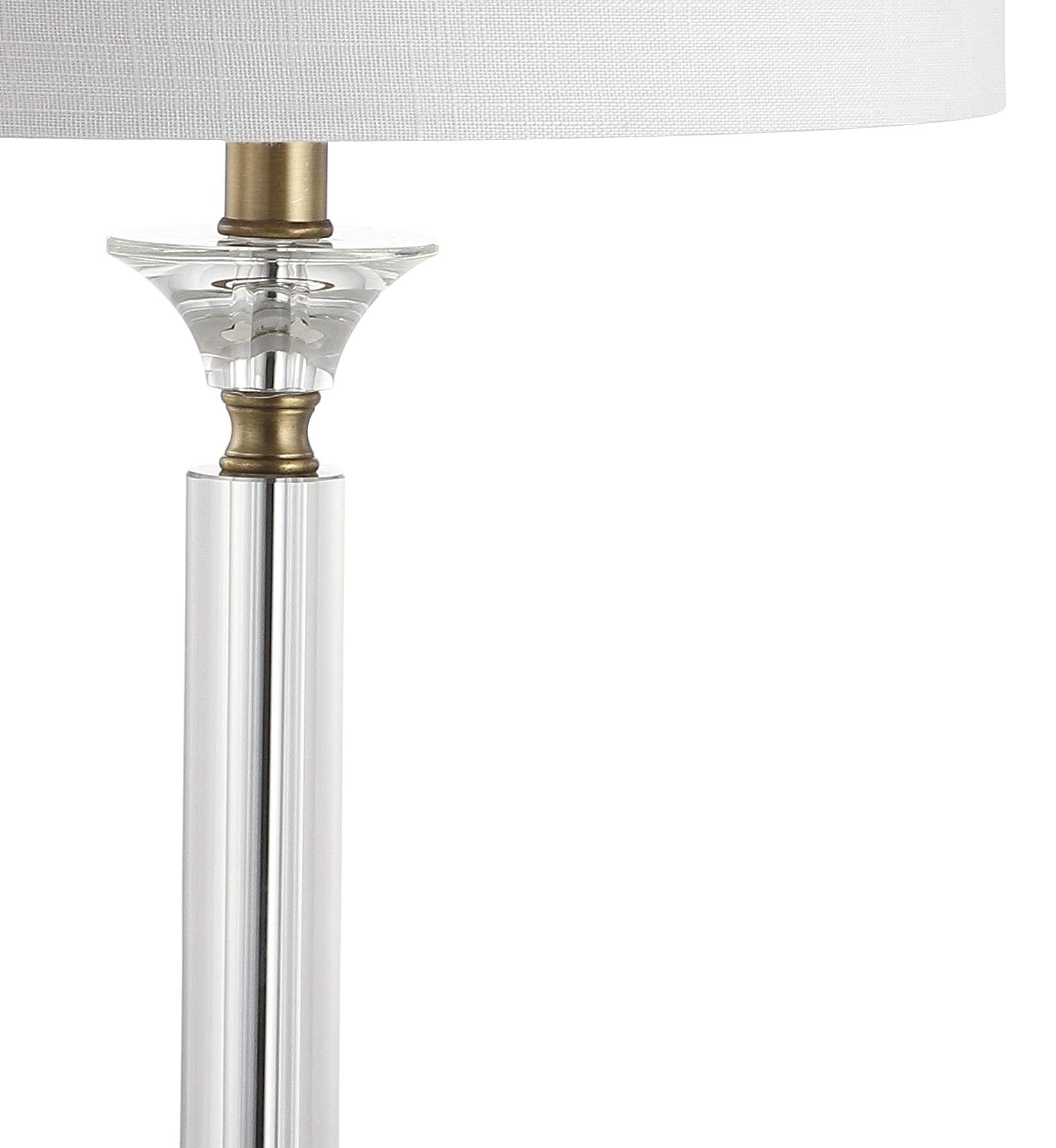 Set of 2 JONATHAN Y JYL5039A-SET2 Crystal & Metal LED Table Lamps - 28