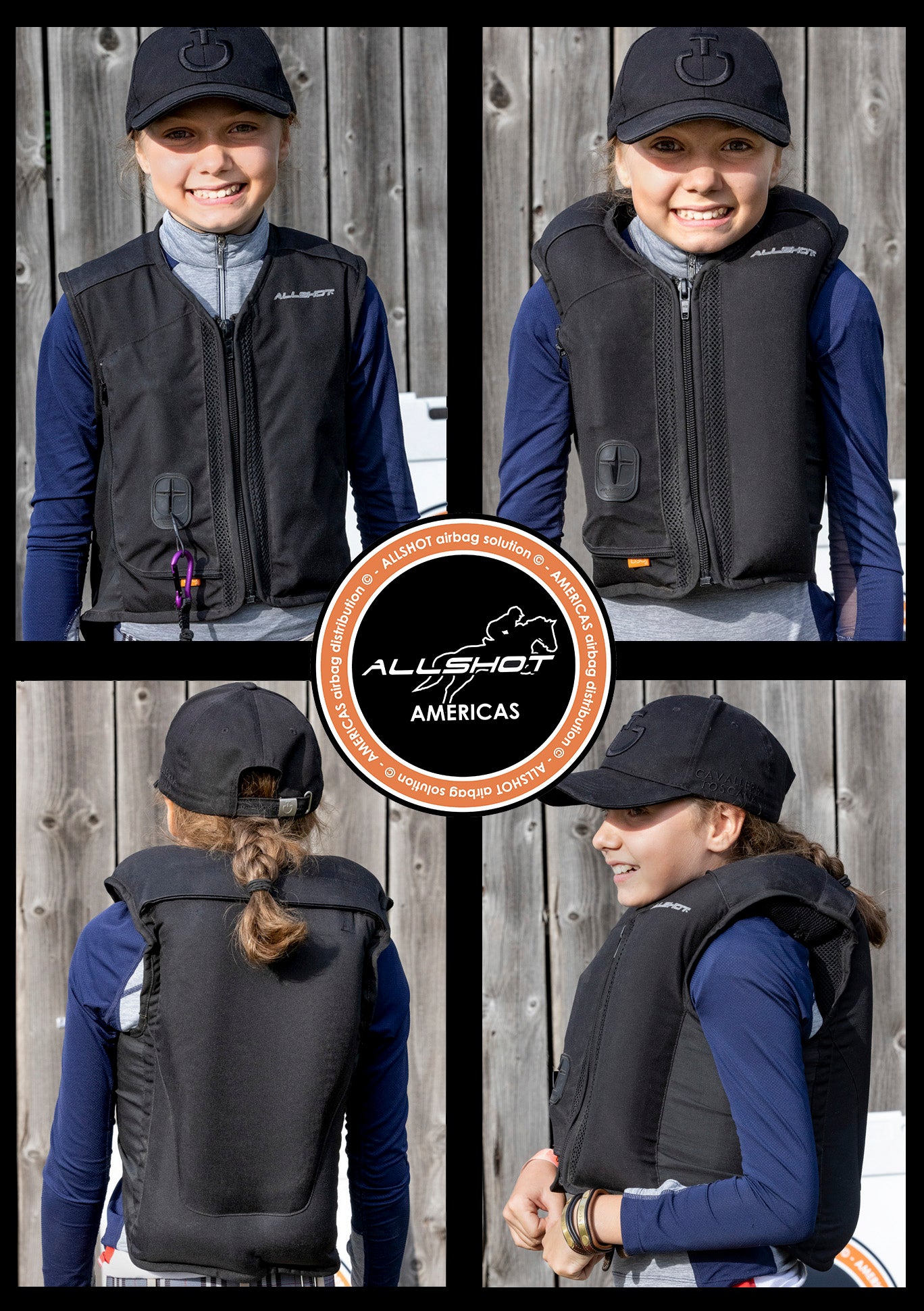 SafeKid Allshot Safety Airbag Vest for Kids - Impact Protection for Biking, Skateboarding & Outdoor Play - Adjustable & Lightweight Child Safety Gear