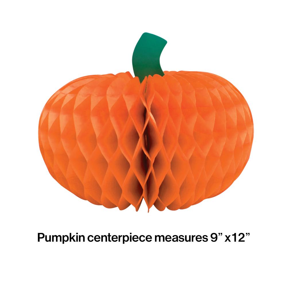 12-Piece Bulk Large Pumpkin Centerpieces for Fall Decorations - Perfect for Thanksgiving, Halloween, and Autumn Table Decor