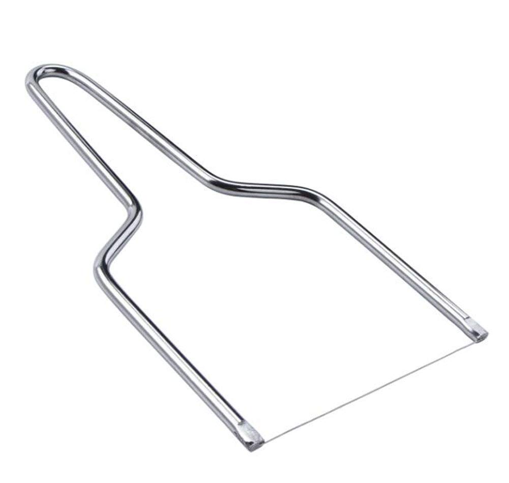WOIWO Stainless Steel Cheese Slicer & Knife - Professional Cheese Cutting Tool for Tofu, Baking & DIY Kitchen Use - Perfect for Entertaining, Charcuterie Boards & Food Prep