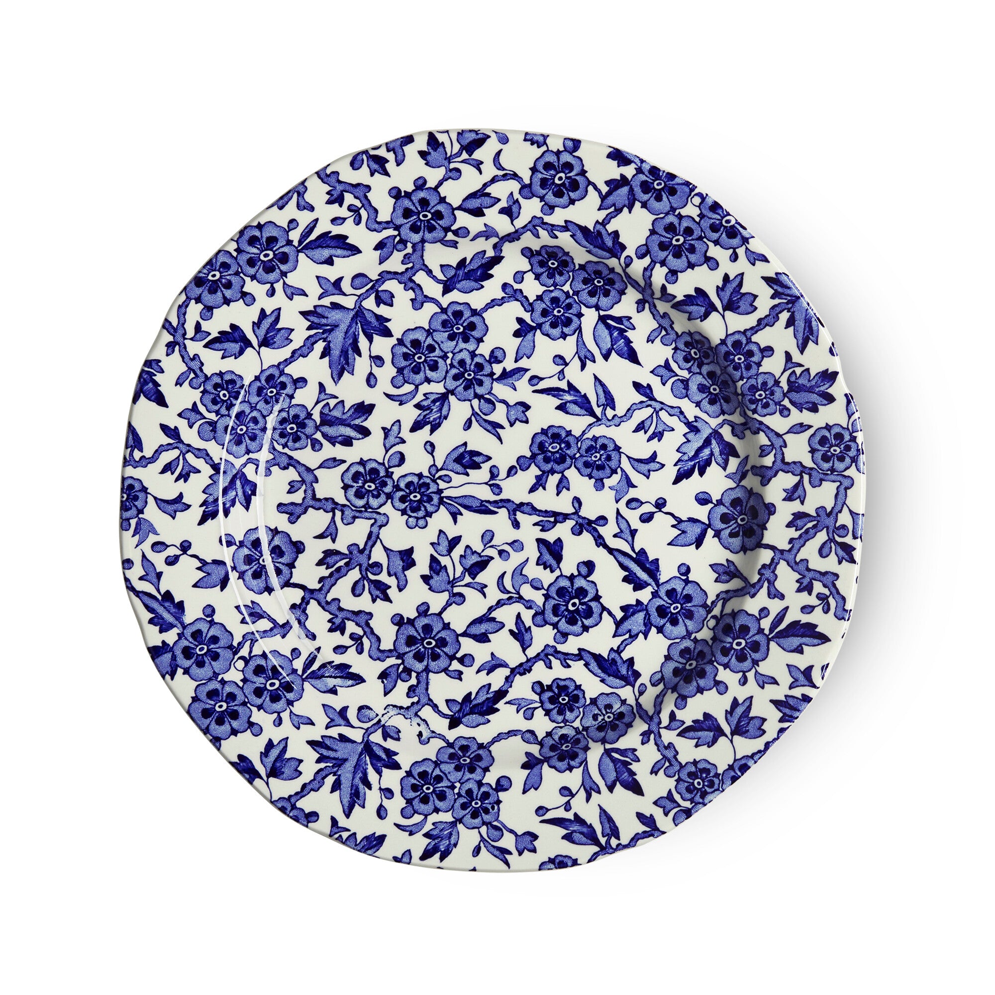Burleigh Blue Arden Dinnerware Set - Elegant Ceramic Plates, Bowls & Mugs for Fine Dining & Home Entertaining