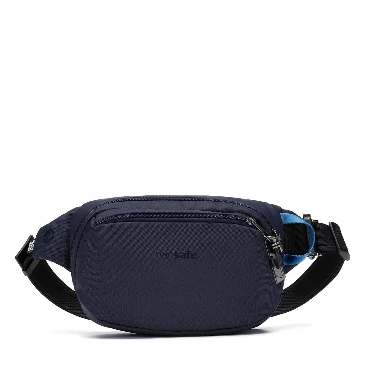 Pacsafe Vibe 100 Anti-Theft RFID Blocking Waist Pack for Travel, Hiking & Daily Use - Secure Crossbody Bag with Cut-Proof Straps for Men & Women