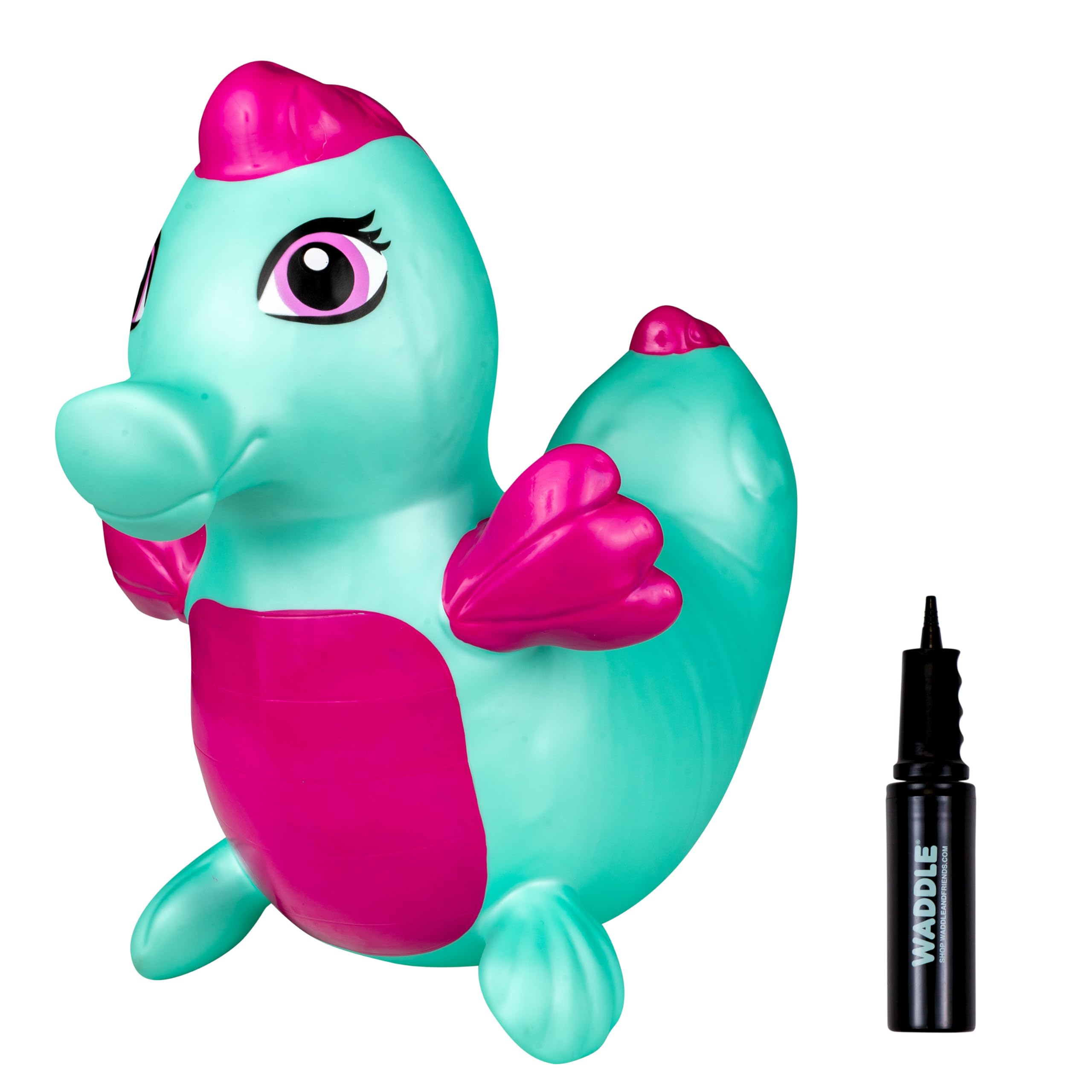 Inflatable Animal Hopper Toy - Bouncy Ride-On for Kids Ages 2+, Fun Indoor & Outdoor Play with Pump Included - Perfect for Birthday Gifts, Backyard Play & Preschool Activities