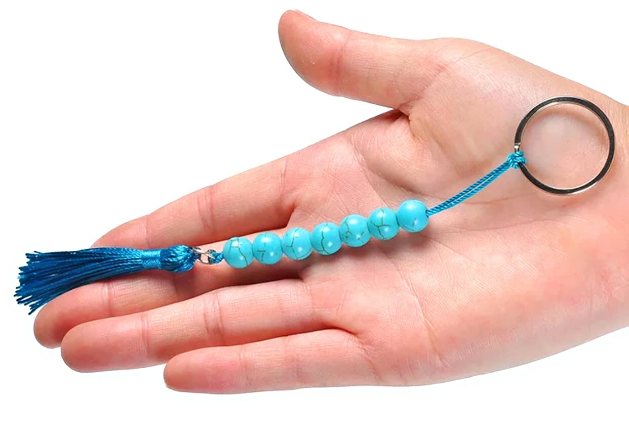 12-Piece Bulk Prayer Beads Set - Baby Shower Favors, Wedding Guest Gifts, Engagement Party Keepsakes - Pink or Blue - Perfect for Religious Events, Baptisms & Spiritual Celebrations