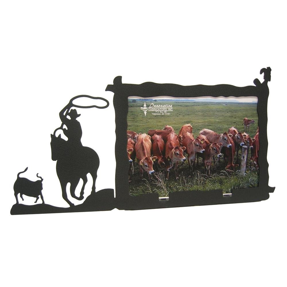 5x7 Horizontal Picture Frame for Rodeo Ribbon Roping - Premium Display for Western Decor & Cowboy Memorabilia | Perfect for Ranch Homes, Rodeo Awards & Western Wall Art