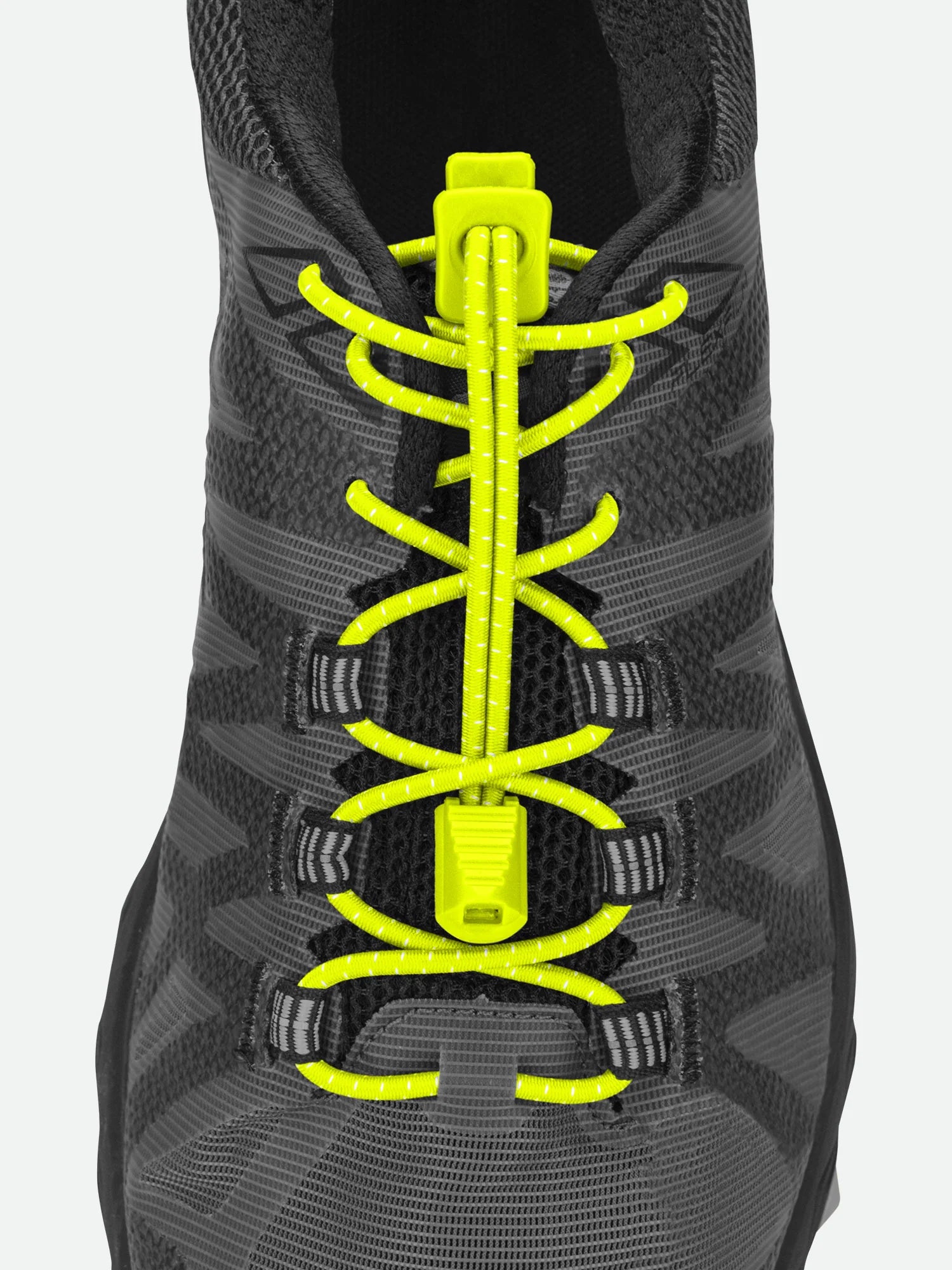 Nathan Running Shoe Laces - Reflective Yellow for Enhanced Visibility | Durable & Secure for Running, Hiking & Outdoor Sports