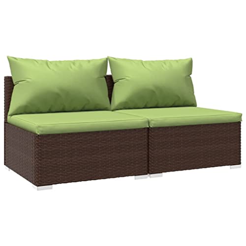 Brown and Green