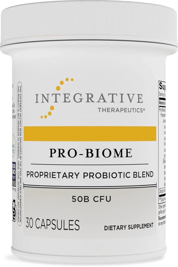 Integrative Therapeutics Pro Biome 50B CFU Probiotic Supplement - Supports Digestive & Immune Health - For Daily Gut Wellness & Immune Support