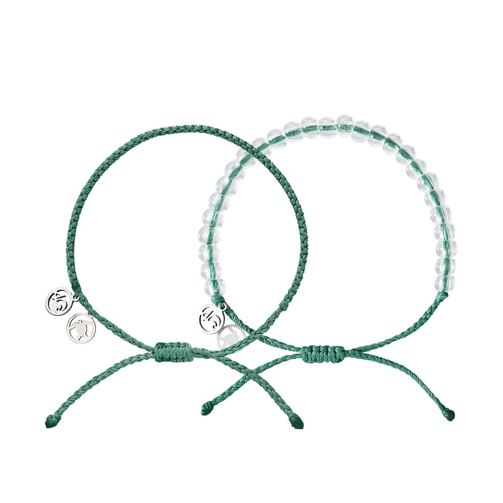 4ocean Loggerhead Sea Turtle Bracelet - Eco-Friendly Ocean Conservation Jewelry for Women & Men - Perfect for Beach Lovers, Environmentalists & Gift Giving