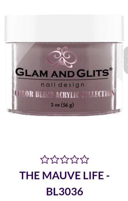 GLAM AND GLITS COLOR BLEND COLLECTION VOL.1 BL3036 - 2 oz Eyeshadow Palette in The Mauve Life | Perfect for Day to Night Makeup Looks