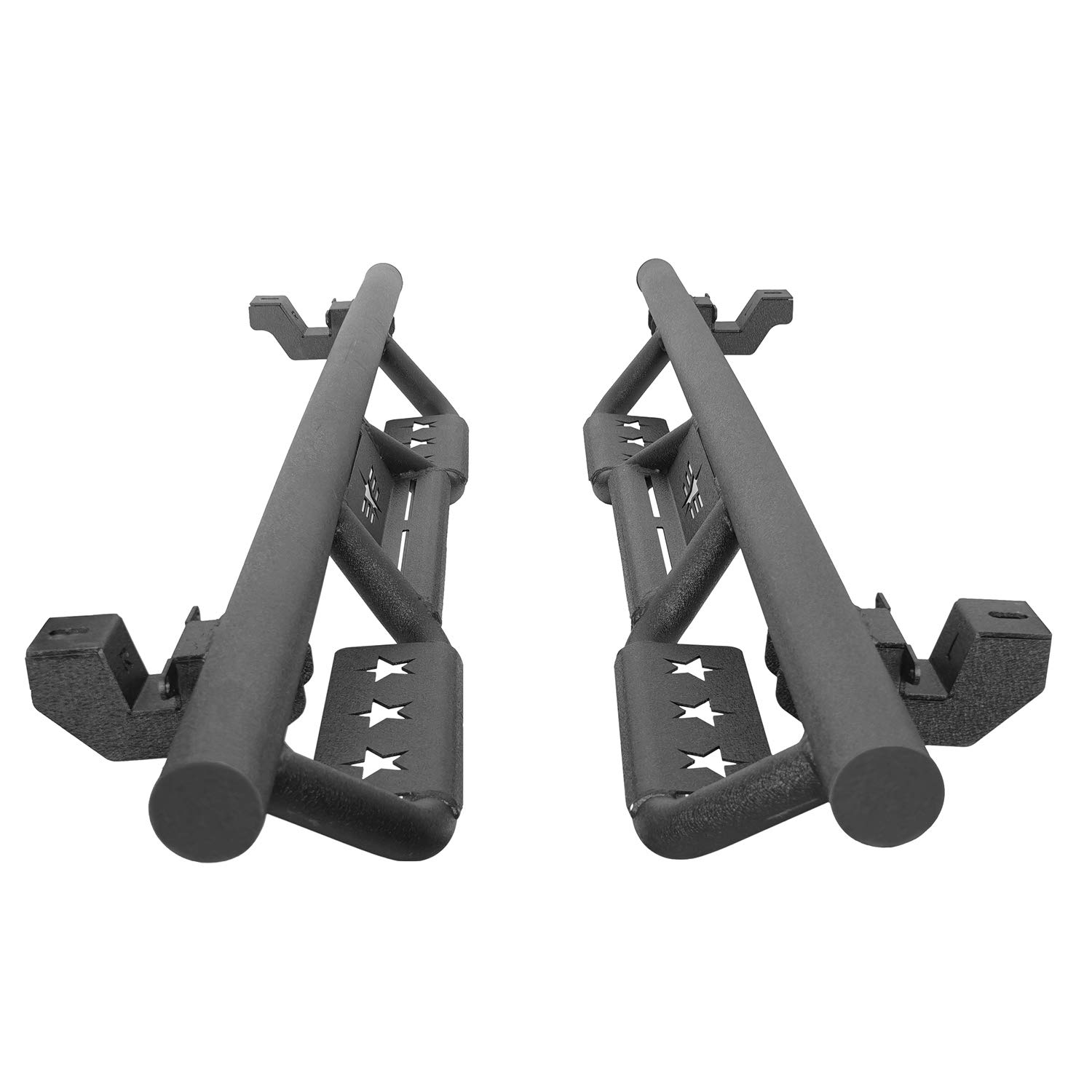 u-Box JLU Running Board Nerf Side Step Bars for Jeep Wrangler JL Unlimited 4-Door (2018-2025) - Heavy Duty Aluminum Alloy Off-Road Side Steps - Easy Installation & Enhanced Vehicle Access for Adventure & Daily Driving