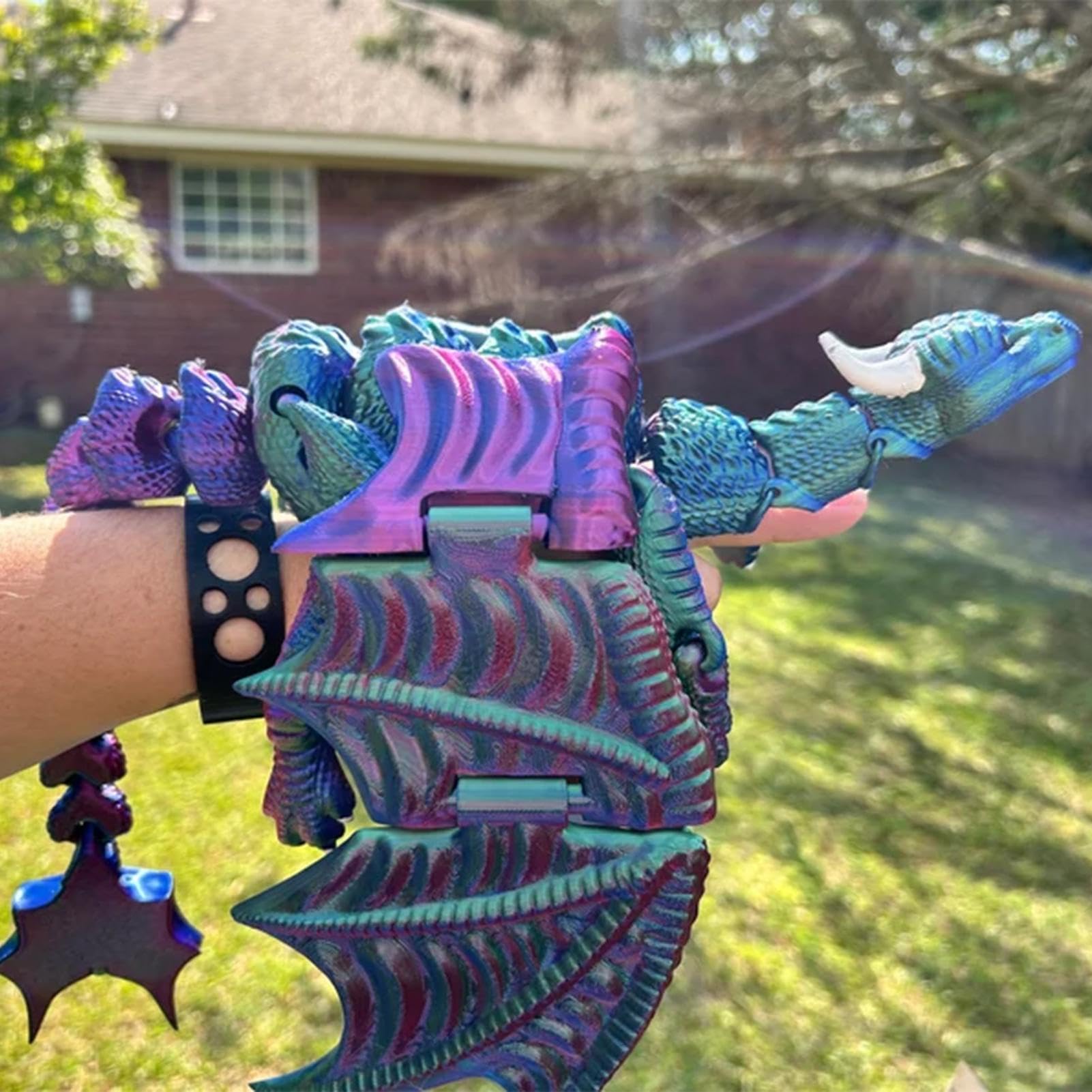 Dragon Finger Puppet Toy - Cute Animal Hand Puppet for Kids, Theater & Playtime Fun
