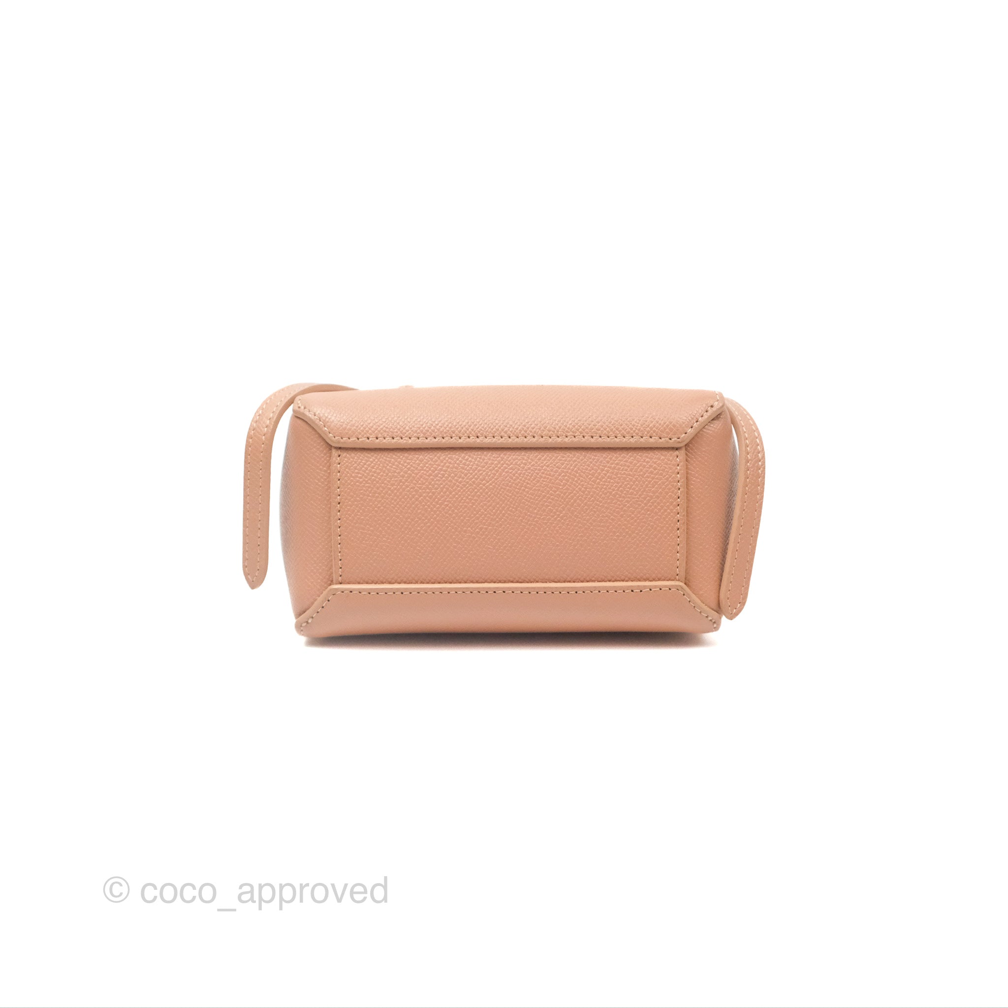 Celine Pico Belt Bag in Desert Rose - Grained Calfskin Leather with Gold Hardware | Luxury Crossbody Bag for Women, Perfect for Everyday Use & Special Occasions