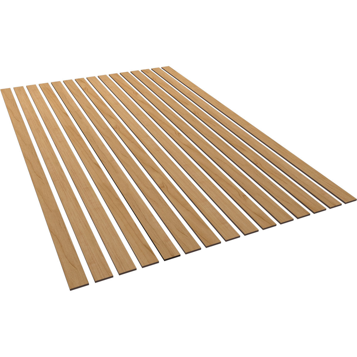 Adjustable Wood Slat Wall Kit - Modern DIY Room Divider & Decorative Panel for Home & Office - Perfect for Living Room, Bedroom, or Workspace Partitions