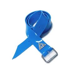 5mm Alchemy Silicone Belt for Men & Women - Durable, Adjustable, Comfortable Strap - Perfect for Fitness, Running, Workout & Everyday Wear - Blue