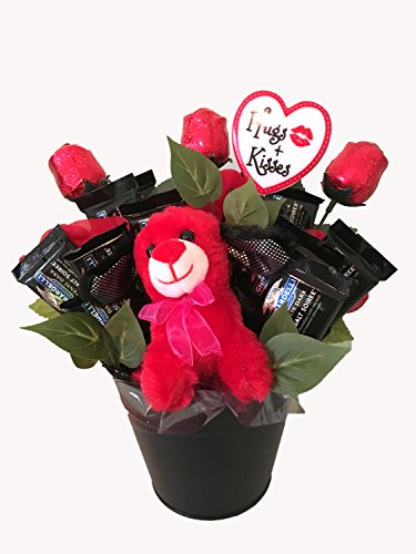 Ghirardelli Chocolate Candy Bouquet - Premium Gourmet Chocolate Gift for Holidays, Birthdays & Special Occasions - Perfect for Valentine's Day, Anniversaries & Corporate Gifting