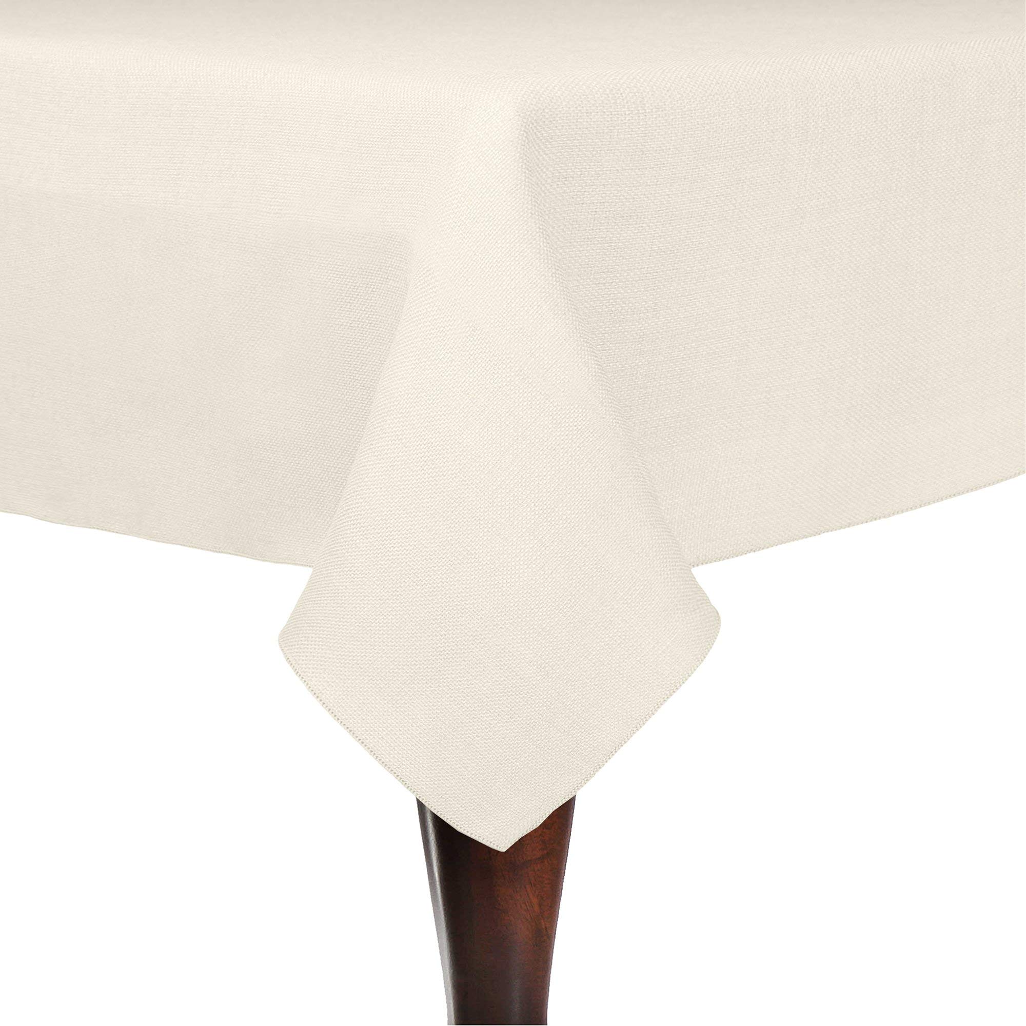 Ultimate Textile 3-Pack Faux Burlap Tablecloth - Havana 60
