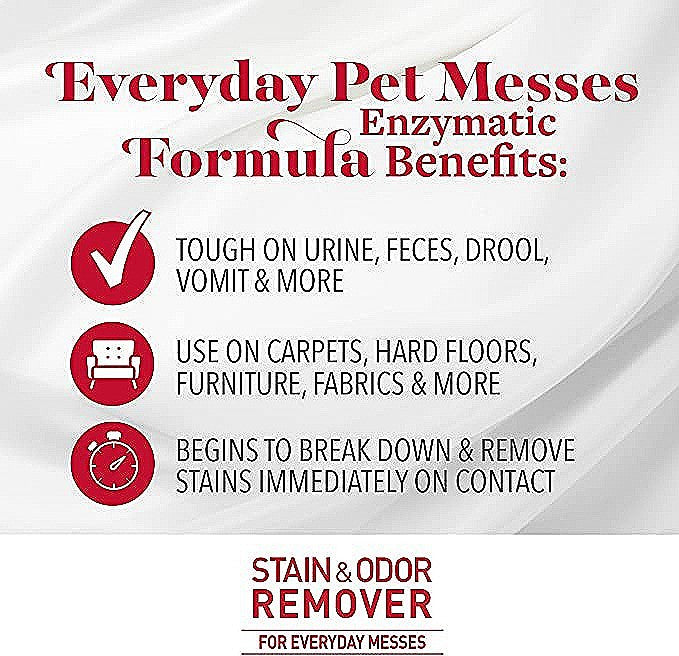 Original Stain and Odor Remover Spray - Powerful Cleaning Solution for Pet Accidents, Carpets & Upholstery | Eliminates Tough Stains & Bad Smells | Safe for Homes with Kids & Pets