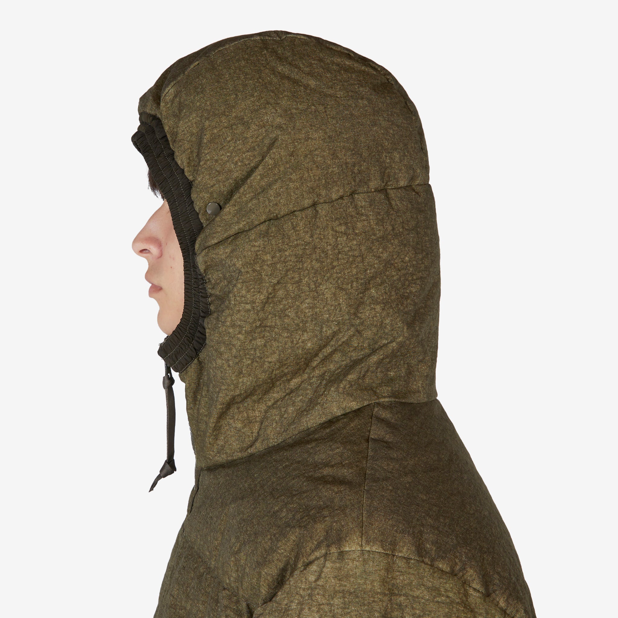 Ted Co. Down Jacket for Men - Warm Winter Coat with Hood, Ivy Green - Perfect for Skiing, Hiking & Outdoor Adventures