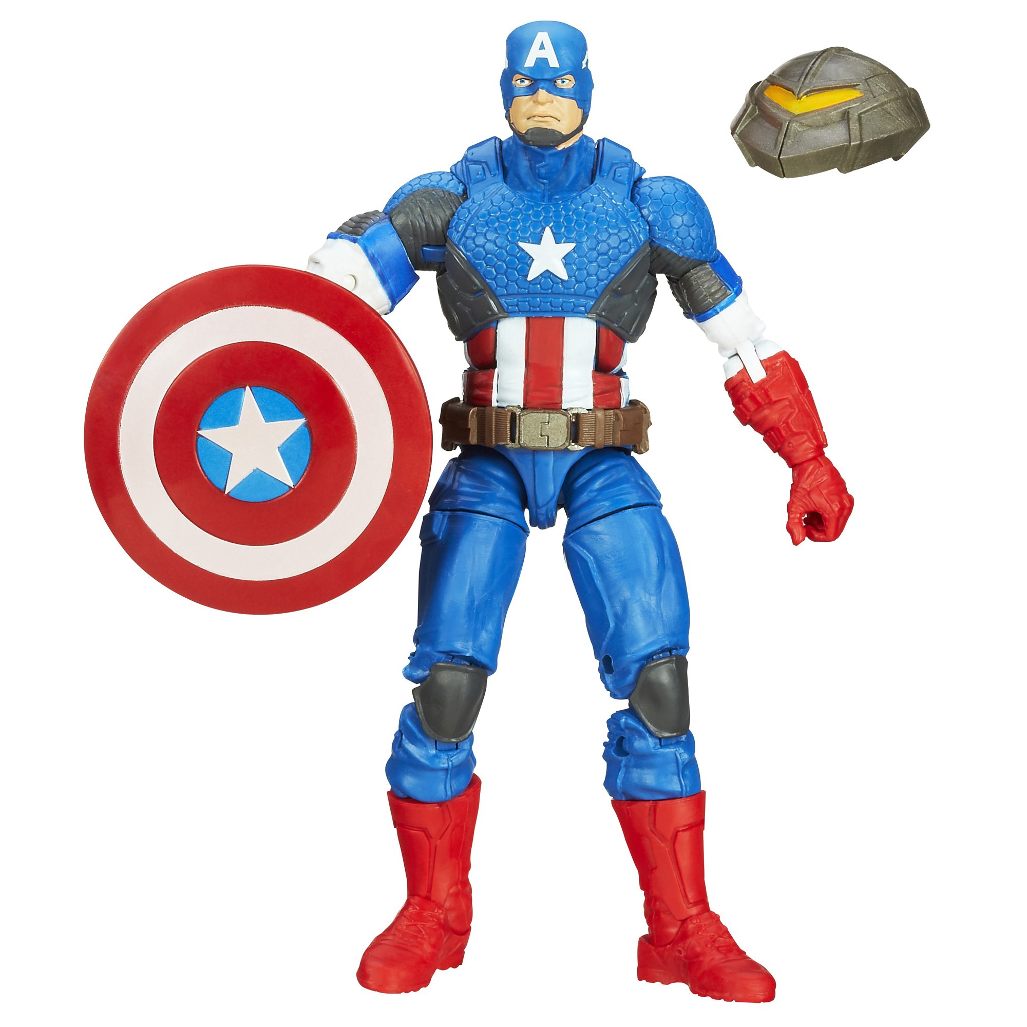 Marvel Legends Marvel Now! Captain America 6-Inch Action Figure - Collectible Superhero Toy for Display & Play | Perfect for Marvel Fans, Gift Giving & Comic Book Collectors