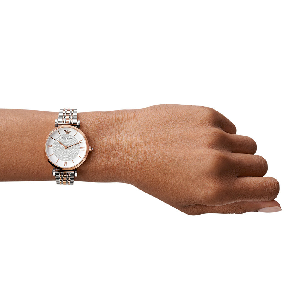 Emporio Armani AR1926 Men's Watch - Luxury Stainless Steel Chronograph for Business & Formal Occasions