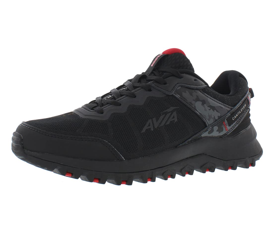 Avia Ultra Men's Trail Running Shoes - Lightweight Breathable Mesh Hiking Sneakers for Men | All-Terrain Outdoor Walking & Jogging Shoes for Trail Running, Hiking & Gym Workouts