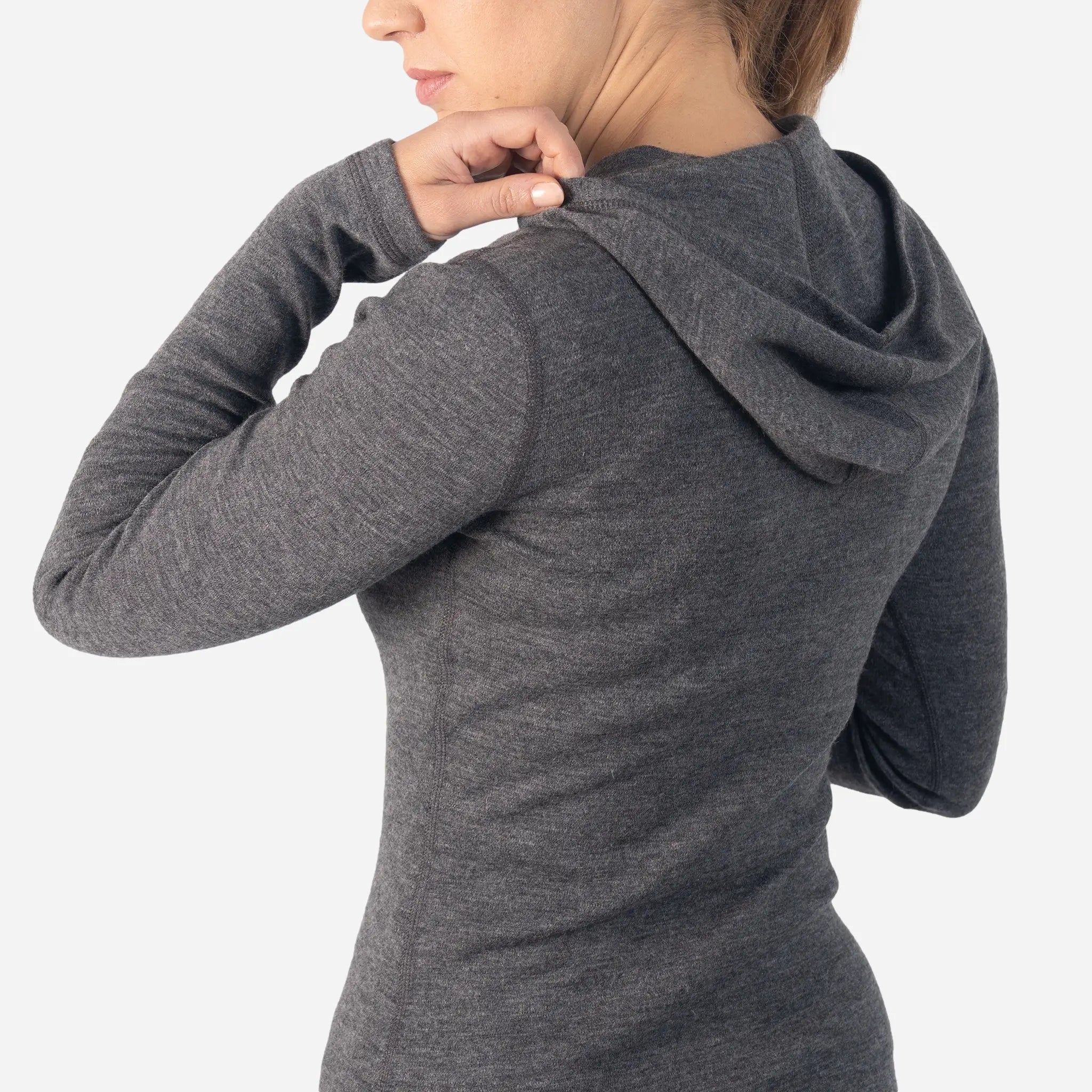 Women's Alpaca Wool Pullover Hoodie - Soft & Lightweight 300 GSM Winter Sweater for Women | Cozy Outdoor & Casual Wear