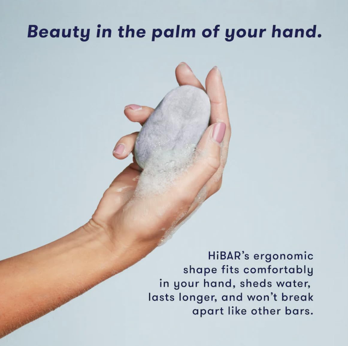 HiBAR Repair Shampoo & Conditioner Bar Set with Travel Pouch - Quinoa Protein & Jojoba Oil for Damaged, Brittle Hair - Plastic-Free, Sulfate-Free, Vegan Hair Care - Perfect for Travel, Gym & Eco-Friendly Home Use