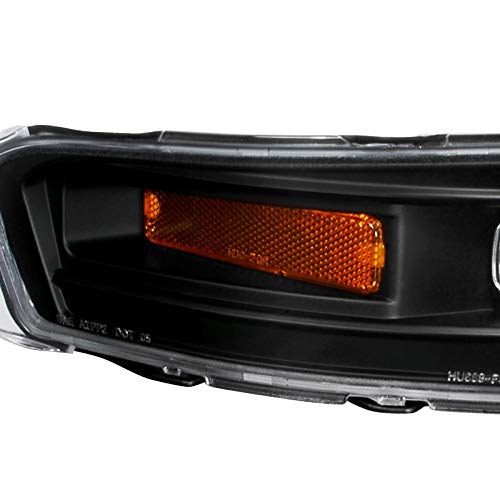 05-09 Ford Mustang Black Bumper Signal Lights - Left & Right Pair Replacement for Enhanced Visibility & Style | Perfect for Night Driving & Car Customization
