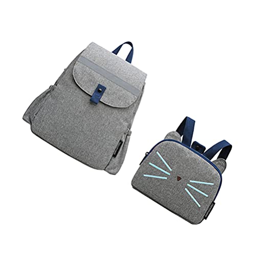 TOYANDONA 2 Pack Large Capacity Waterproof Diaper Backpack - Multifunctional Maternity Travel Bag for Men & Women | Perfect for Baby Care, Day Trips & Family Outings