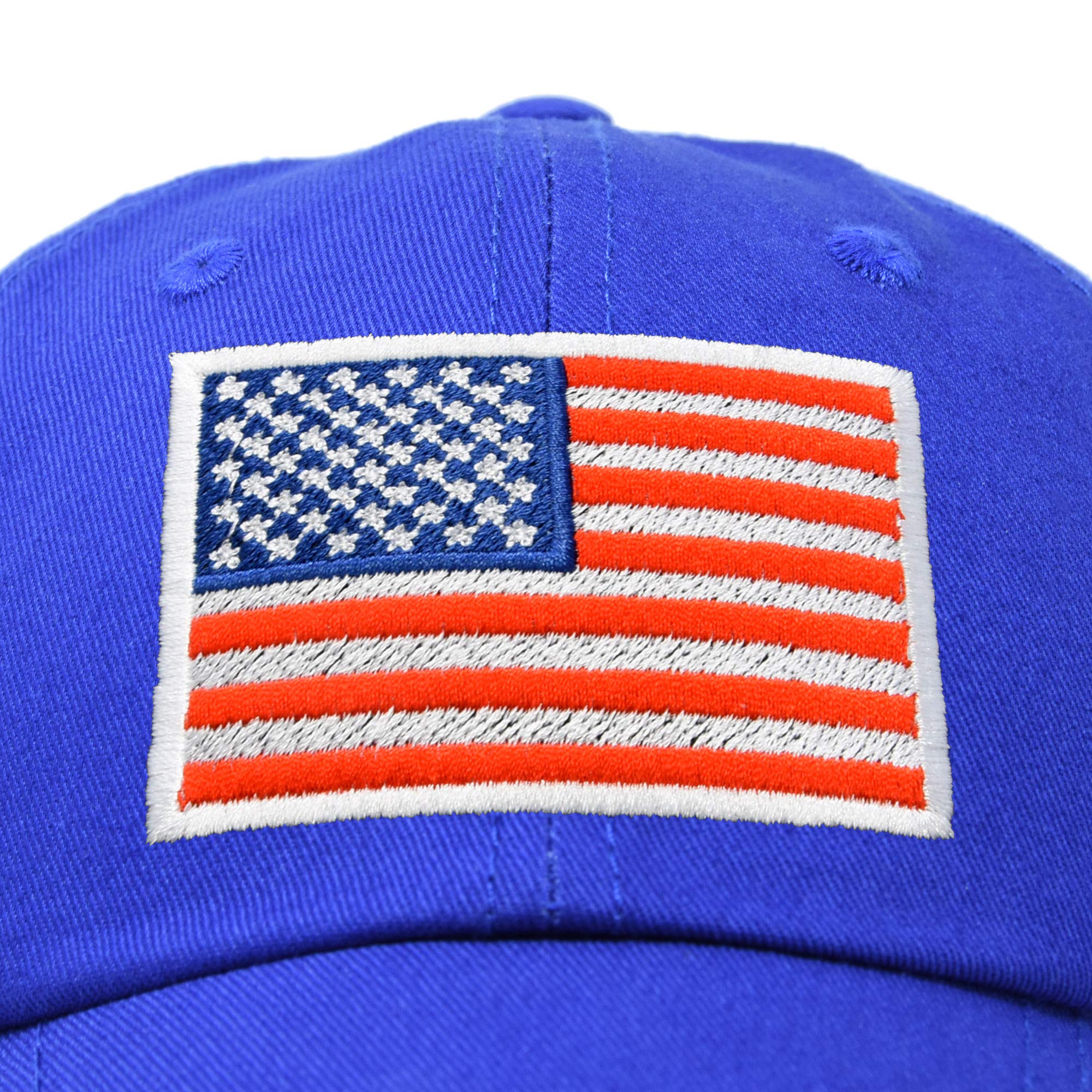 Premium USA Baseball Cap with American Flag - Patriotic Adjustable Dad Hat for Men & Women - Perfect for 4th of July, Veterans Day, and Outdoor Activities