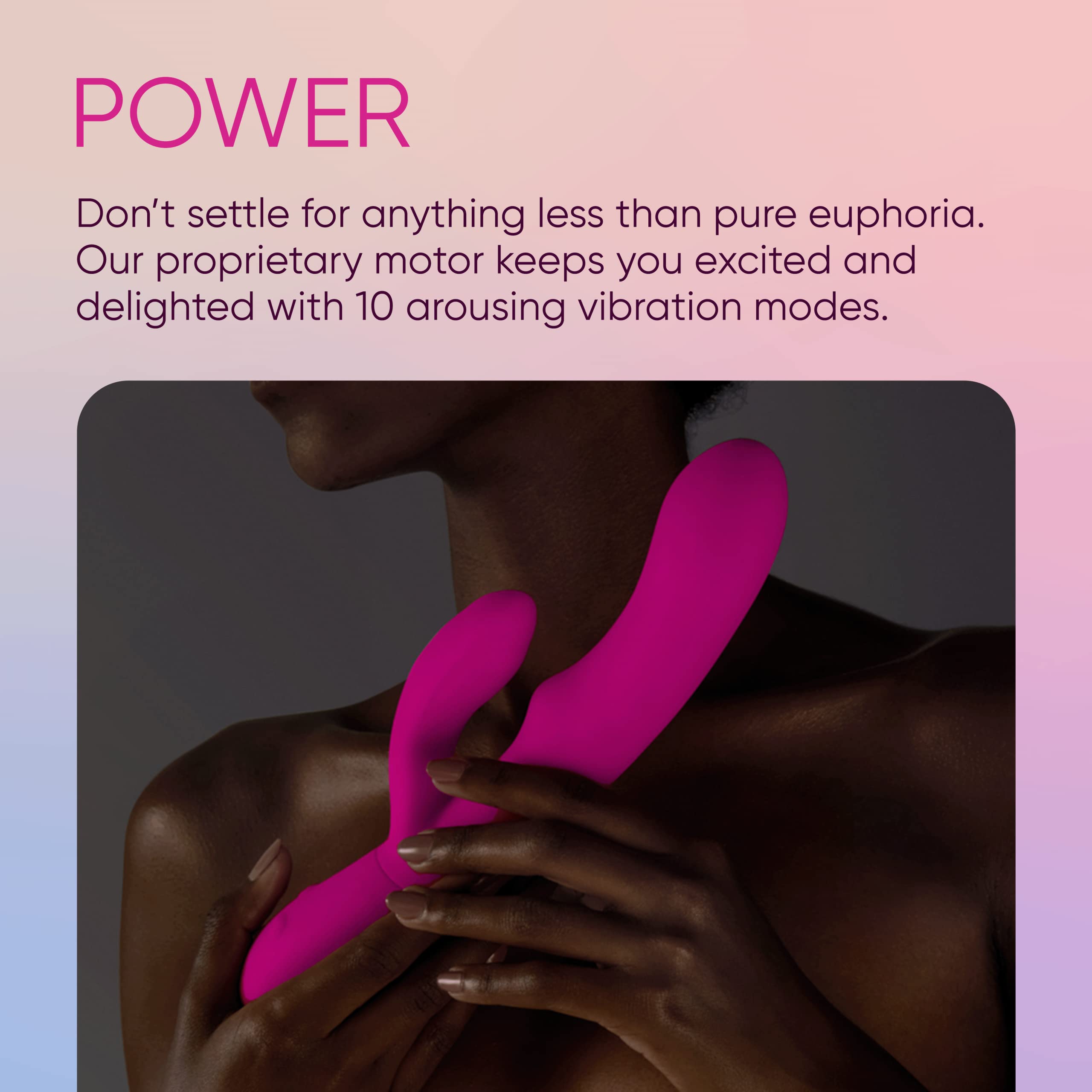 Premium G-Spot Vibrator for Women - 7 Speed USB Rechargeable Rabbit Vibrator with Discreet Pink Design - Personal Massager for Couples & Solo Play - Perfect for Sensual Exploration & Intimate Pleasure
