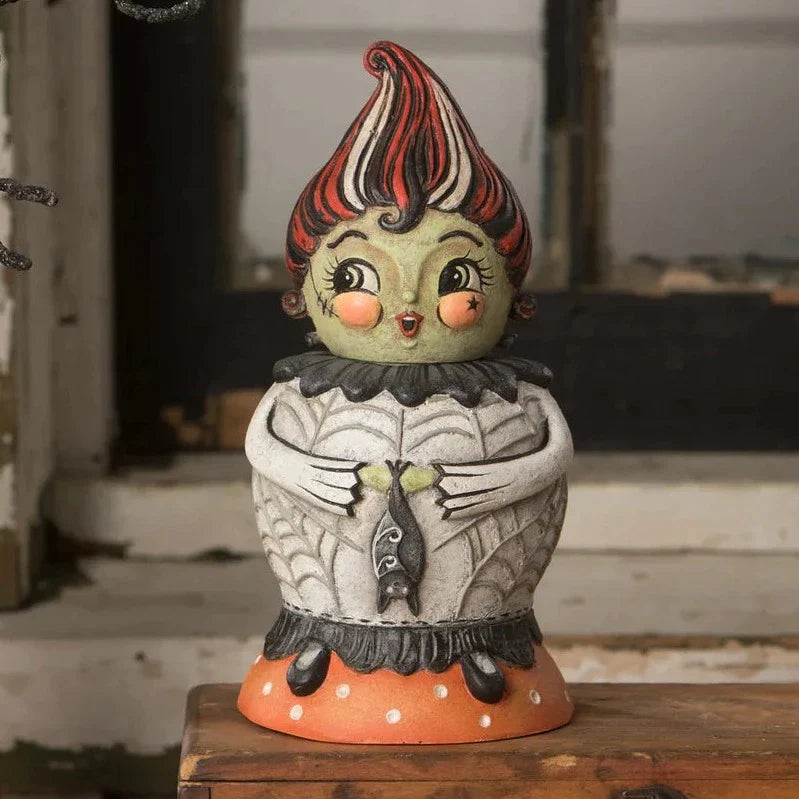 Johanna Parker Bride Batty Spooks Jar - Retired Halloween Collectible - Perfect for Spooky Home Decor & Gift for Halloween Lovers