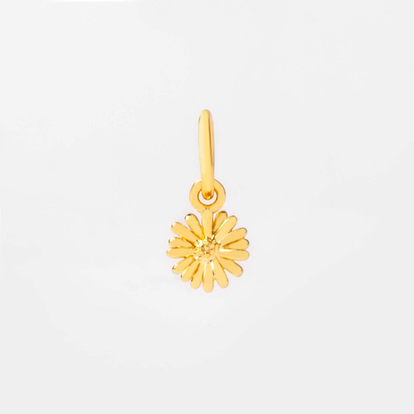 18k Gold Birth Flower Charm & Pendant Necklace - Personalized Floral Jewelry Gift for Women - Perfect for Birthdays, Anniversaries & Special Occasions