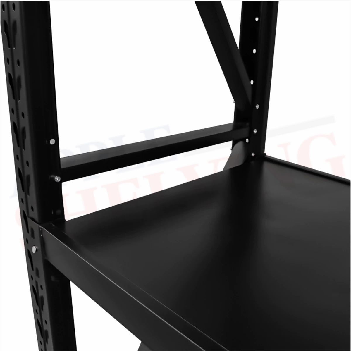 4.5m x 2m x 0.6m Heavy Duty 3000KG Capacity Industrial Shelving Unit with 1.5m Pegboard Back Panel - Perfect for Warehouse Storage, Garage Organization, and Retail Display