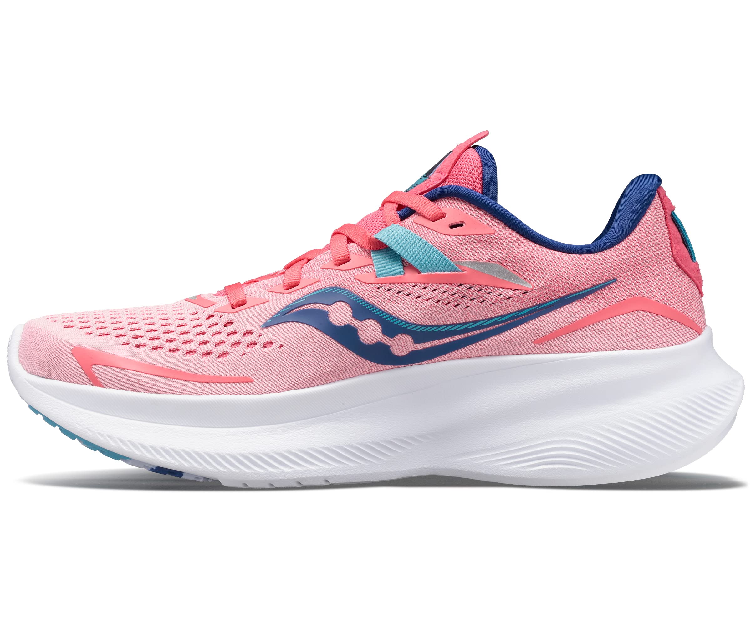 Saucony Women's Ride 15 Running Shoes - Lightweight Cushioned Sneakers for Road Running, Jogging & Gym Workouts - Perfect for Marathon Training, Daily Exercise & Fitness Enthusiasts